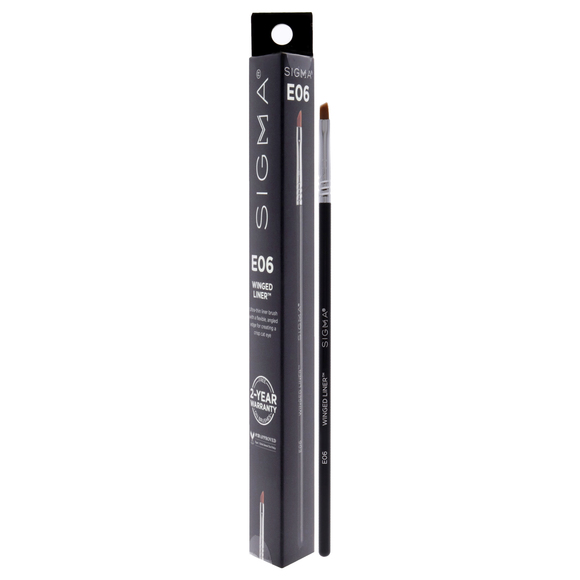 SIGMA Other - Winged Liner Brush - E06 by SIGMA for Women - 1 Pc Brush